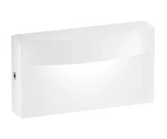 Sieninis šviestuvas 8W LED sieninis fasado šviestuvas MOBULA, baltas, IP65