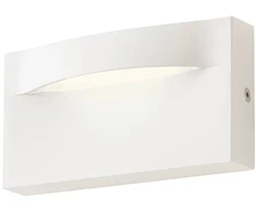 8W LED sieninis lauko šviestuvas POLIFEMO, baltas, 3000K, IP65, 90425