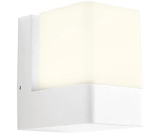 Sieninis šviestuvas 9,4W LED sieninis lauko šviestuvas TOK, baltas, 3000K, IP44