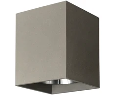 Lubinis šviestuvas 9W LED lubinis fasado šviestuvas PERSEO, pilkas, 3000K, dimeriuojamas, IP65, P2077000GRDP