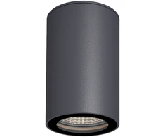 Lubinis šviestuvas 9W LED lubinis fasado šviestuvas NOX, antracito sp., 2700K, IP65, P2092090GR