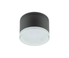 9W LED paviršinis fasado šviestuvas AKRON, tamsiai pilkas, 3000K, IP54, 90107