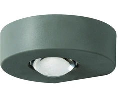 9W LED paviršinis lauko šviestuvas, grafito sp., 3000K, E278