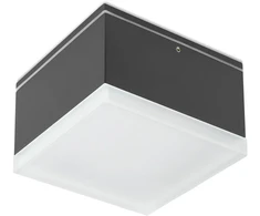 9W LED paviršinis lauko šviestuvas AKRON, tamsiai pilkas, 3000K, IP54, 90109