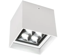 9W LED paviršinis lauko šviestuvas HUB, baltas, 3000K, IP54, 90228