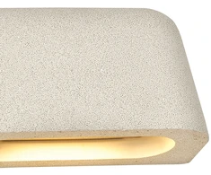 Sieninis šviestuvas 9W LED sieninis fasado šviestuvas KRABI, smėlio sp., 3000K, IP65, 4319901