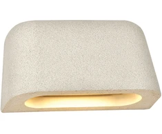 Sieninis šviestuvas 9W LED sieninis fasado šviestuvas KRABI, smėlio sp., 3000K, IP65, 4319901