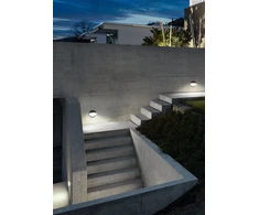 Sieninis šviestuvas 9W LED sieninis lauko šviestuvas EVEN, baltas, 3000K, IP54, 9626