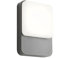 Sieninis šviestuvas 9W LED sieninis lauko šviestuvas COLIN, tamsiai pilkas, 4000K, IP54, 90130