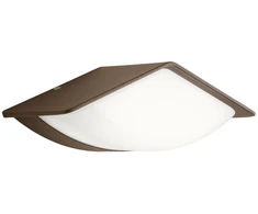 Sieninis šviestuvas 9W LED sieninis lauko šviestuvas CHALET, tamsiai rudas, 3000K, IP54, 90002