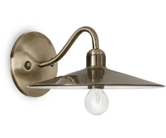 Sieninis šviestuvas Ideal Lux Wall lamp with 1 light CANTINA, E14, baltas