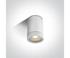 Cilindro formos šviestuvas, GU10, baltas, 67130C/W