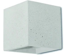 Sieninis šviestuvas CONCRETE, G9, baltas, 4096902