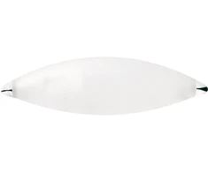 Sieninis šviestuvas DROP, E14, baltos/chromo sp., 422602