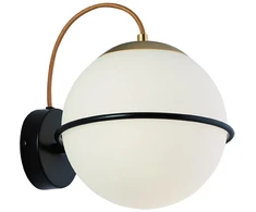 Sieninis šviestuvas FERERO, E27, baltos/aukso sp., 3094000