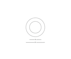 Sieninis šviestuvas, G9, juodas, 23256