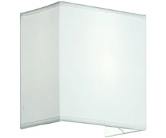 Sieninis šviestuvas LINEA, E27, baltas, 4123800