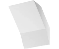 Sieninis šviestuvas MONTBLANC, baltas, 1xG9