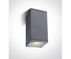 Paviršinis lauko šviestuvas, GU10, pilkas, IP54, 67426D/G