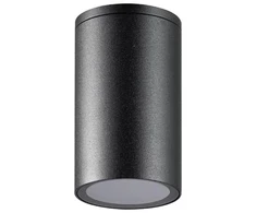 Paviršinis lauko šviestuvas, GU10, juodas, E219