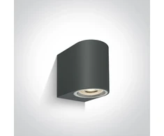 Paviršinis šviestuvas, GU10, antracito sp., IP65, 67142F/AN