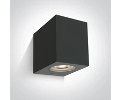 Paviršinis šviestuvas, GU10, antracito sp., IP65, 67142H/AN