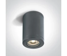Paviršinis šviestuvas, GU10, antracito sp., IP65, 67142A/AN