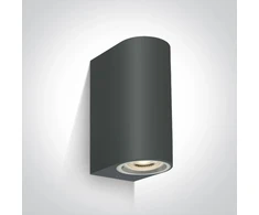 Paviršinis šviestuvas, 2xGU10, antracito sp., IP65, 67142G/AN