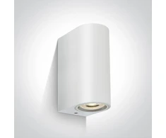 Paviršinis šviestuvas, 2xGU10, baltas, IP65, 67142G/W