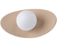 Sieninis šviestuvas PEARL, G9, smėlio sp.