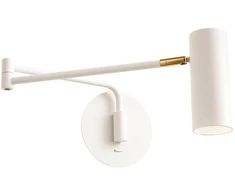 Sieninis šviestuvas PIVOT, GU10, baltas, 01-2368