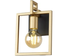 Italux Sieninis šviestuvas Primero WL-44003-1-BK-GD