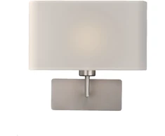 Sieninis šviestuvas ROMEO, E27, matinės nikelio sp., A3971080NM