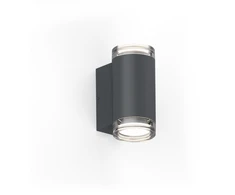 Sieninis šviestuvas Sieninis fasado šviestuvas ARTIC, GU10, antracito sp., IP65, A2091180GR