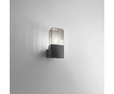 Sieninis fasado šviestuvas DARK, antracito sp., 1xE27, IP54