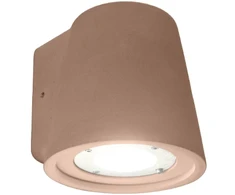 Sieninis šviestuvas Sieninis fasado šviestuvas KIARA, GU10, terakotos sp., IP65, 4338201
