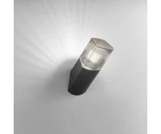 Sieninis fasado šviestuvas DARK, antracito sp., 1xE27, IP54