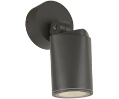 Sieninis fasado šviestuvas GAIA, GU10, antracito sp., IP65, A2089080GR