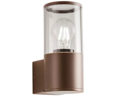 Sieninis lauko šviestuvas FRED, E27, tamsiai rudas, IP54, 90047