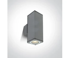 Sieninis lauko šviestuvas, GU10, pilkas, IP54, 67426C/G