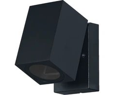 Sieninis lauko šviestuvas ENDURA CLASSIC CUBE, GU10, juodas, IP44