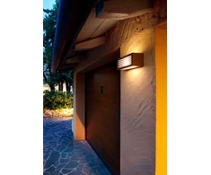 Sieninis lauko šviestuvas BRICK, E27, rūdžių sp., IP54, 9899