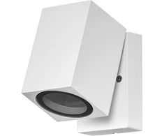 Sieninis lauko šviestuvas ENDURA CLASSIC CUBE, GU10, baltas, IP44