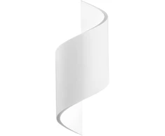 Sieninis šviestuvas SPIRAL, baltas, 1xG9