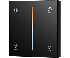 Sieninis valdiklis T2-1, 2.4GHz, 12-24VDC, juodas, XCONTROL022N