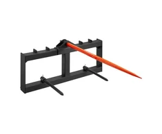 VEVOR 49 cm šieno šakė su krautuvu