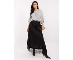 Ilgas sijonas juodas Rue Paris 220435 – elegantiškas pasirinkimas