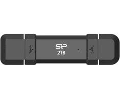 Kietasis diskas Silicon Power DS72 USB atmintinė 1 TB USB A tipo / C tipo 3.2 Gen 2 (3.1 Gen 2) Raudona