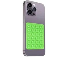 Silikoninė lipni plokštelė telefonui ŽALIA