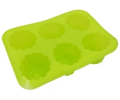 Silikoninė mini keksiukų forma (6 vnt.)